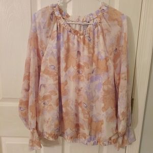 Nine West Floral Blouse